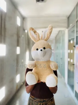 Cream Rabbit Toy