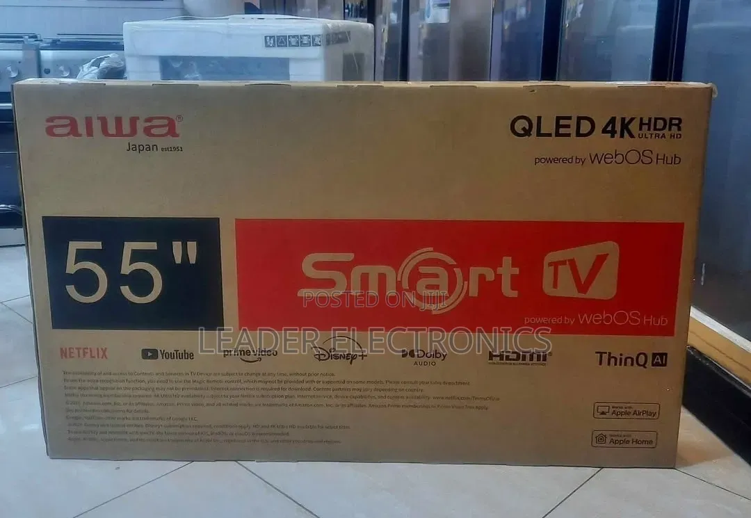 Alwa Tv 55" Smart Webos Hub Tv Uhd Qled Tv Japan Technology