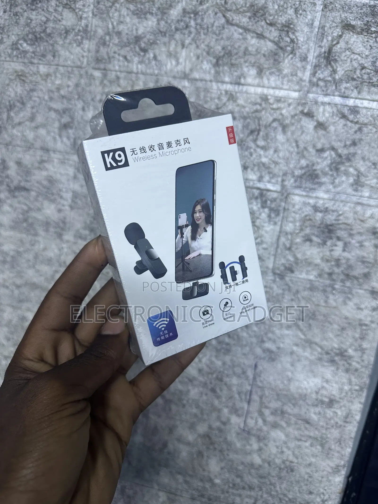 Mic | Wireless | 15 Meter | ለ ኢንተርቪው ፣ ለ ኮንተንት የሚሆን