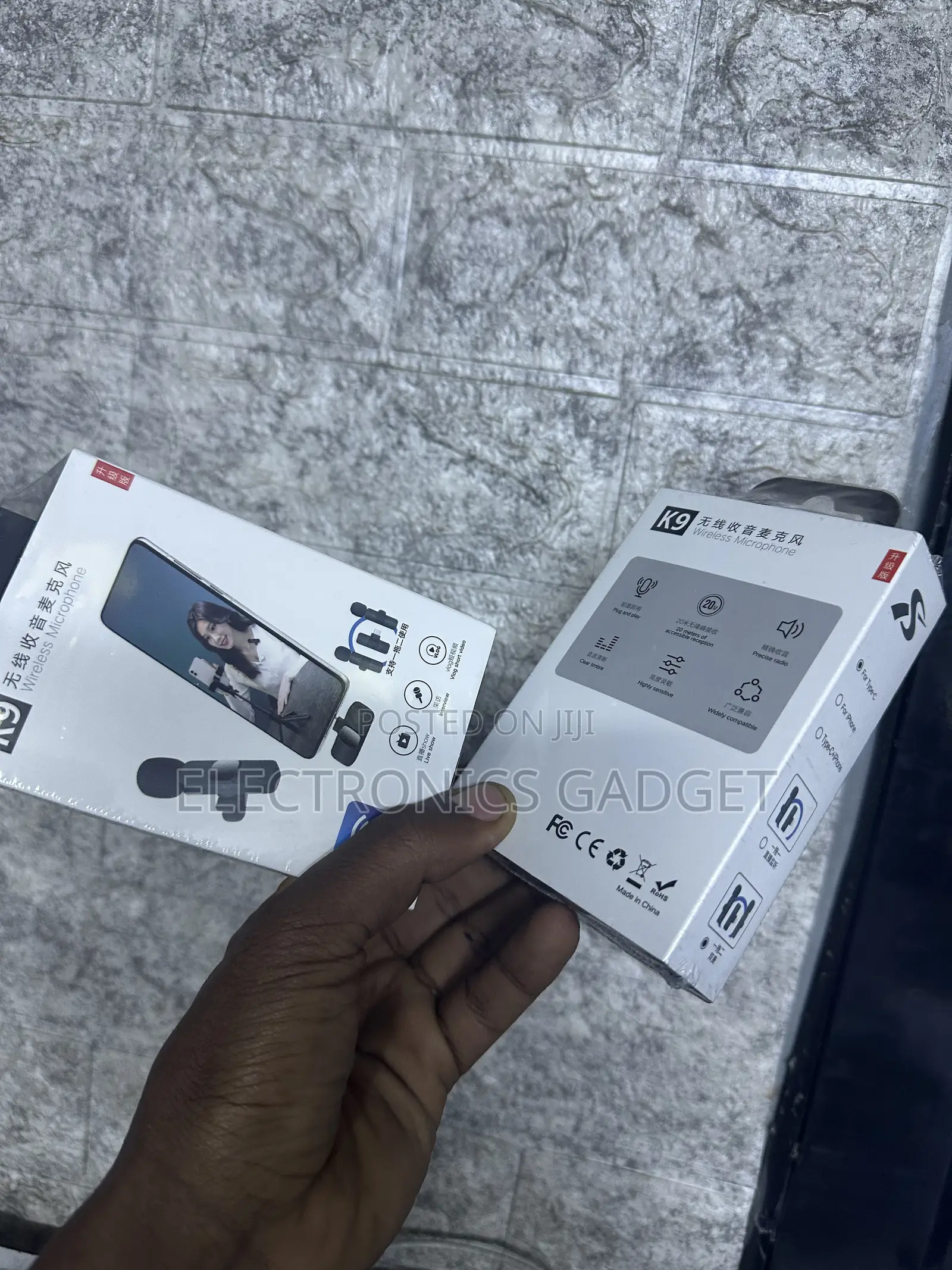 Mic | Wireless | 15 Meter | ለ ኢንተርቪው ፣ ለ ኮንተንት የሚሆን