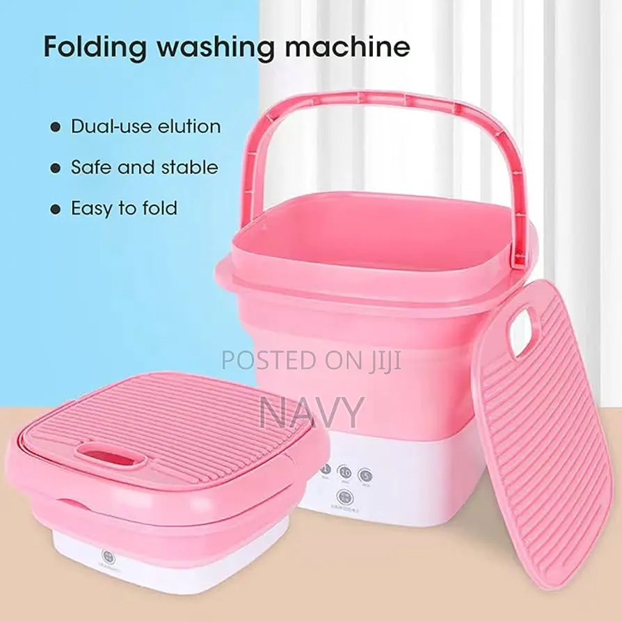 Mini Portable and Foldable Washing Machine (Link in Description)