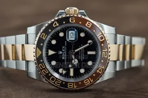 Rolex Everose Gold and Oystersteel, Featuring a Black Dial