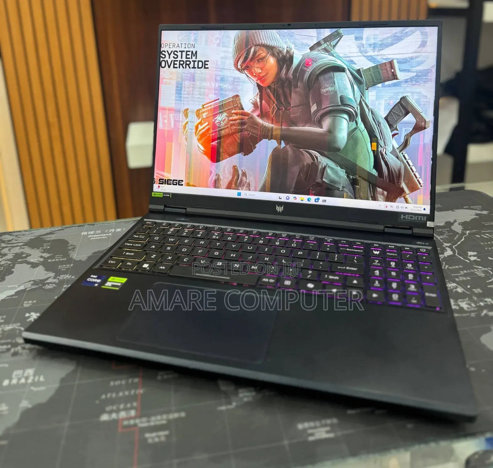 New Laptop Acer Predator Helios Neo 16 16GB Intel Core i9 SSD 1T
