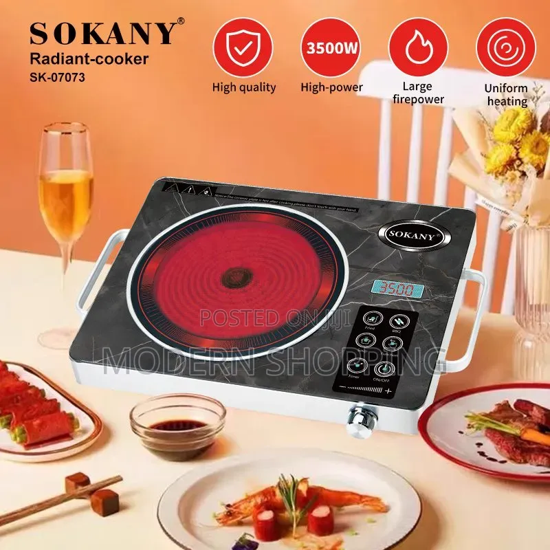 Sokany Touch Technology Electric Stove