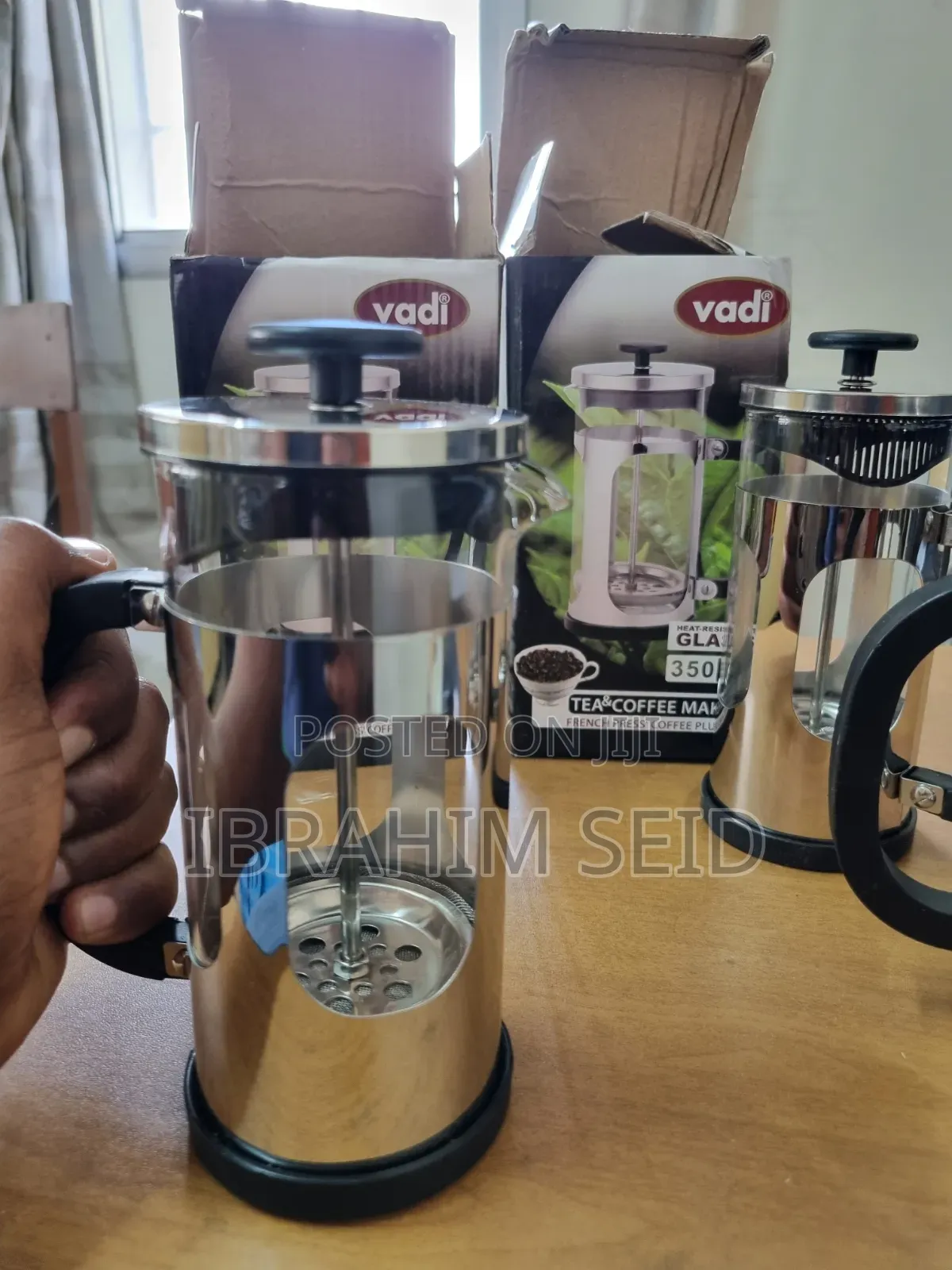 Vadi Tea Coffee Maker (French Press) 380 Ml