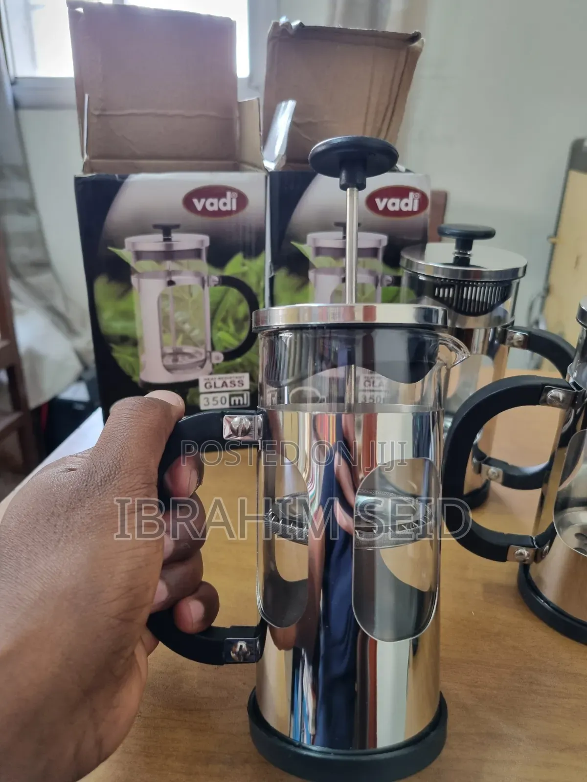 Vadi Tea Coffee Maker (French Press) 380 Ml