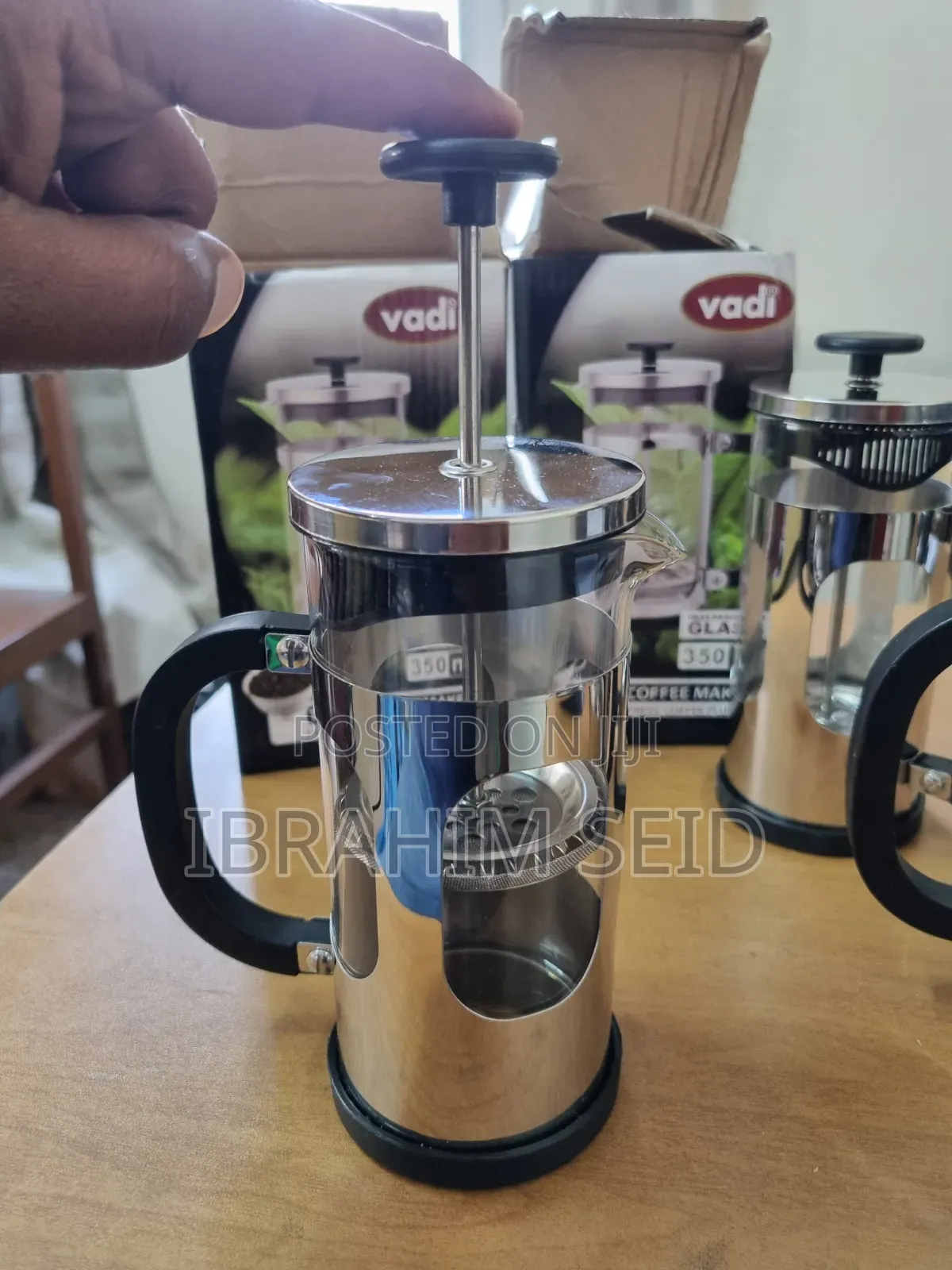 Vadi Tea Coffee Maker (French Press) 380 Ml