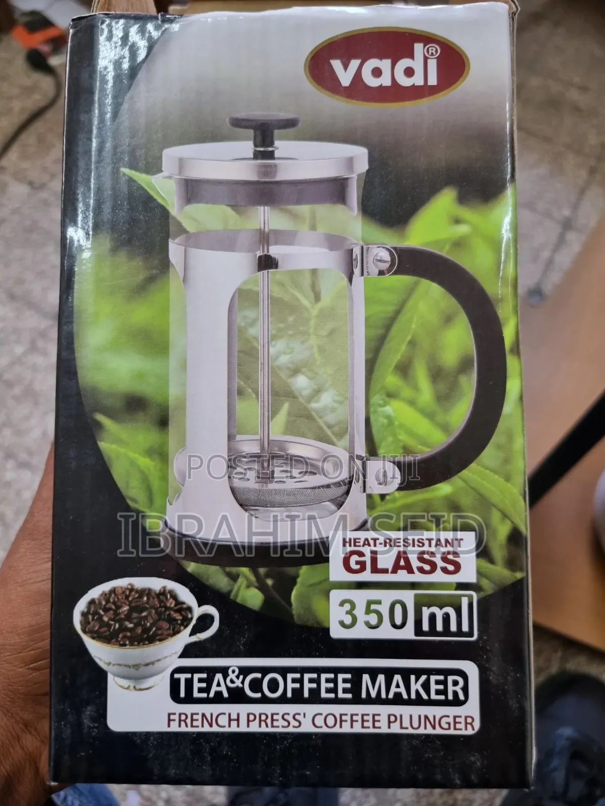 Vadi Tea Coffee Maker (French Press) 380 Ml