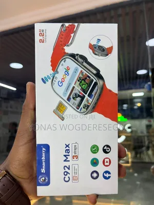 Smartbarry C92 Max 4g Android Smartwatch With Sim Slot 3 Straps