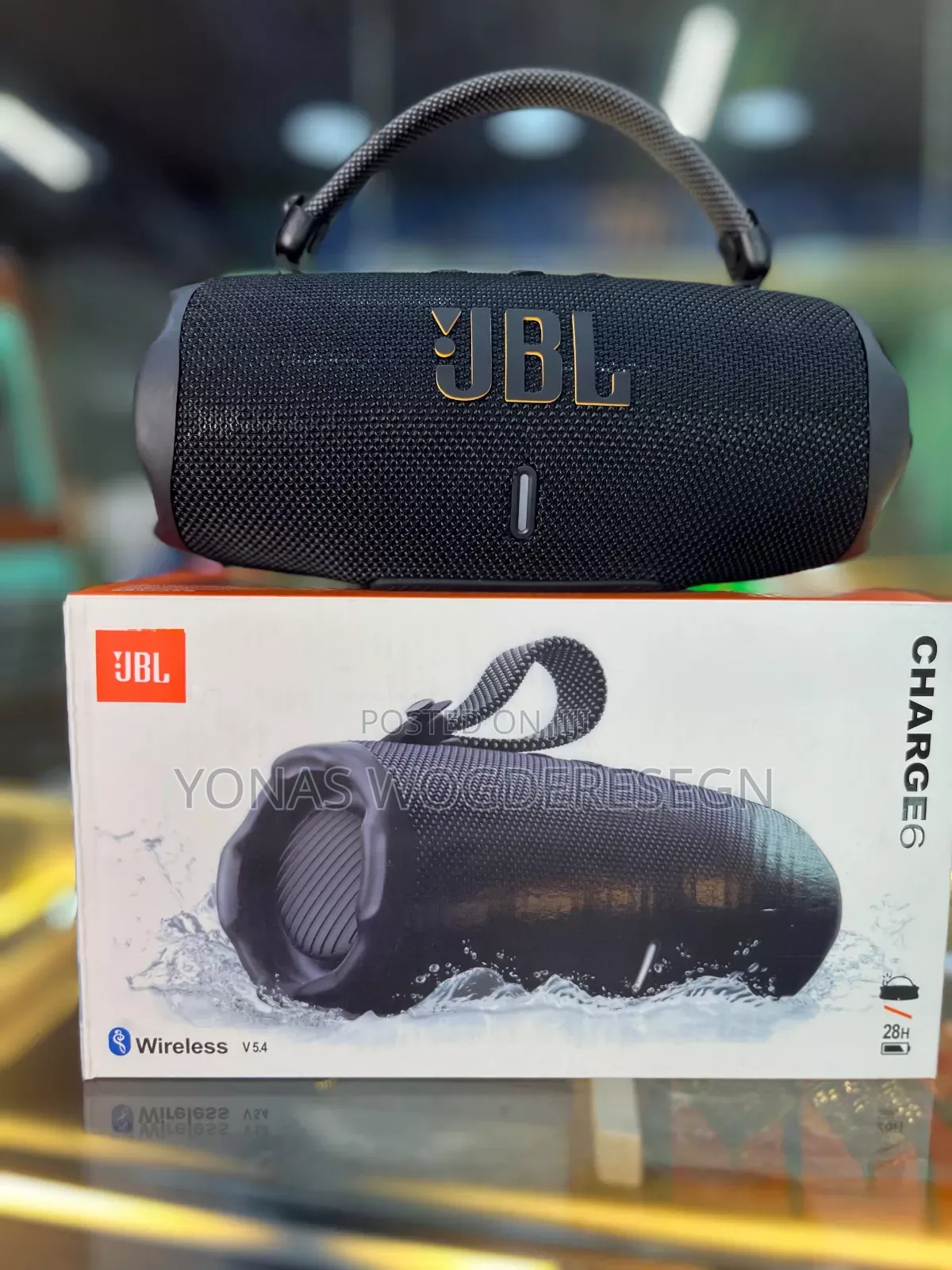 JBL Charge 6 Portable Wireless Bluetooth Speaker