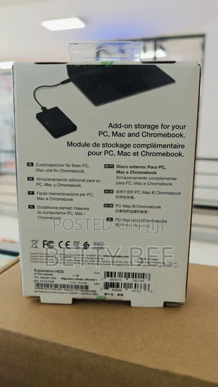 Seagate 1tb Expansion External Hdd