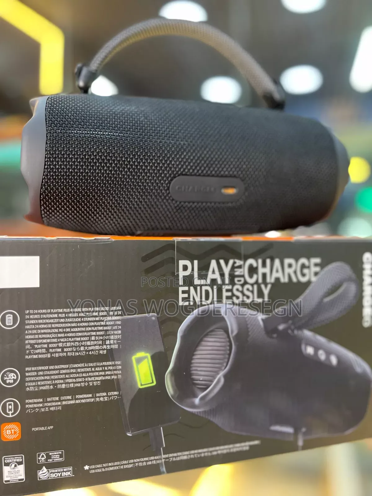 JBL Charge 6 Portable Wireless Bluetooth Speaker