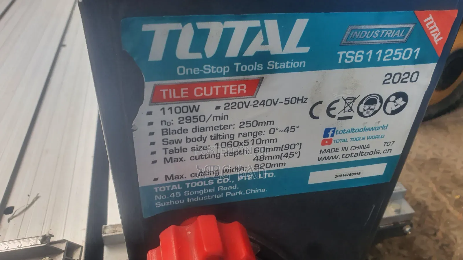 Tile Cutter