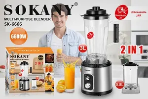 2in1 Sokany Multi-Purpose Blender
