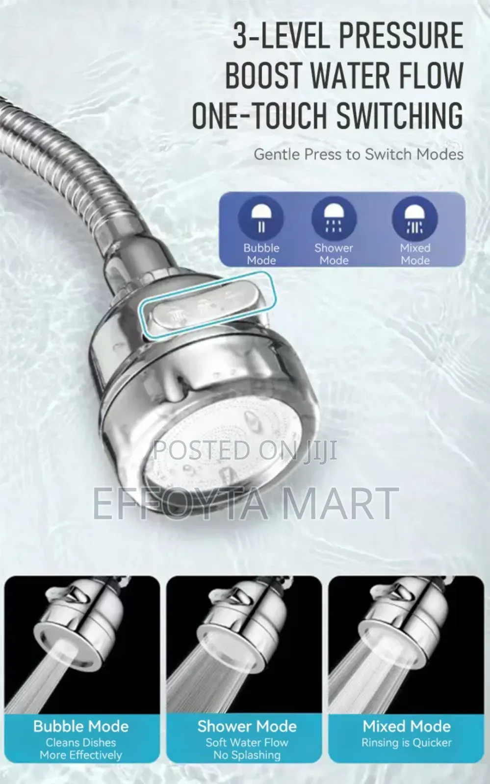 Universal Water-saving Dishwasher Head