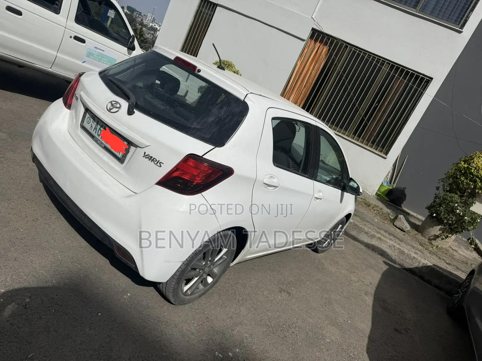 Toyota Yaris 2015 White