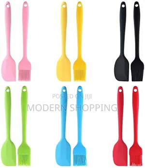  2pcs Silicon Brush Spatulas