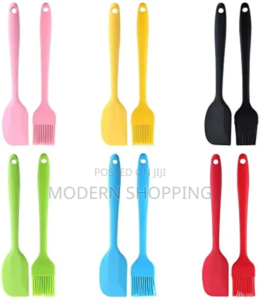  2pcs Silicon Brush Spatulas