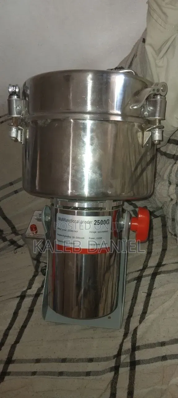 Commercial-Grade, High-Speed Stainless Steel Electric Grain Grinder