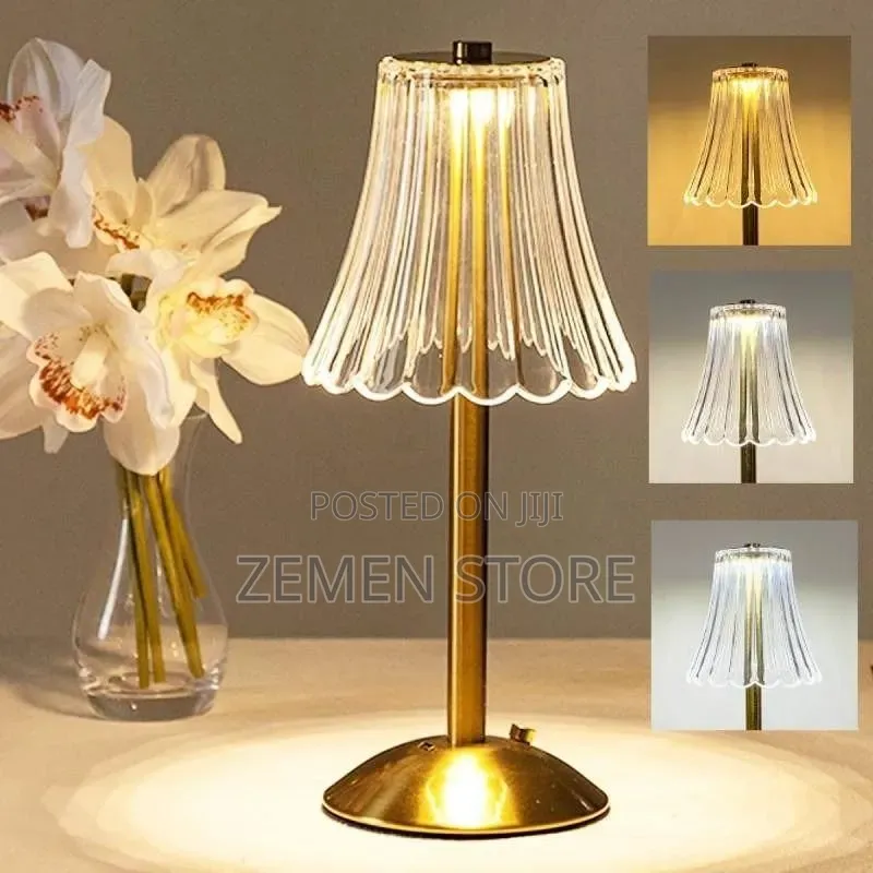 Crystal Table Lamp ከፍተኛ ጥራት
