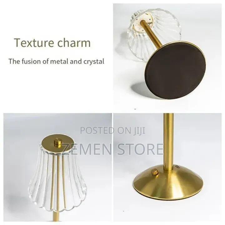 Crystal Table Lamp ከፍተኛ ጥራት
