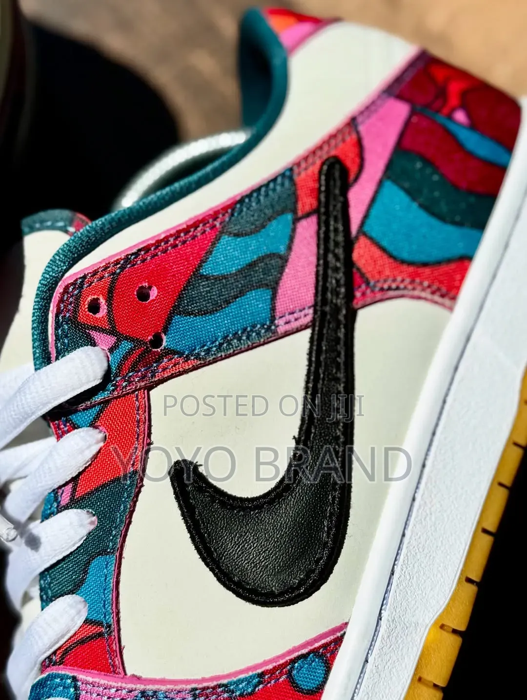 Nike Sb Dunk Low Pro Parra Abstract Art Sneaker