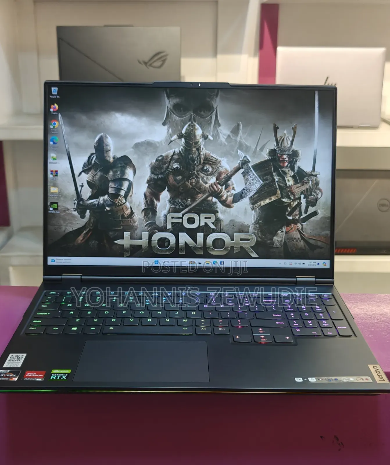 New Laptop Lenovo Legion Y520 16GB AMD Ryzen 9 SSD 1T