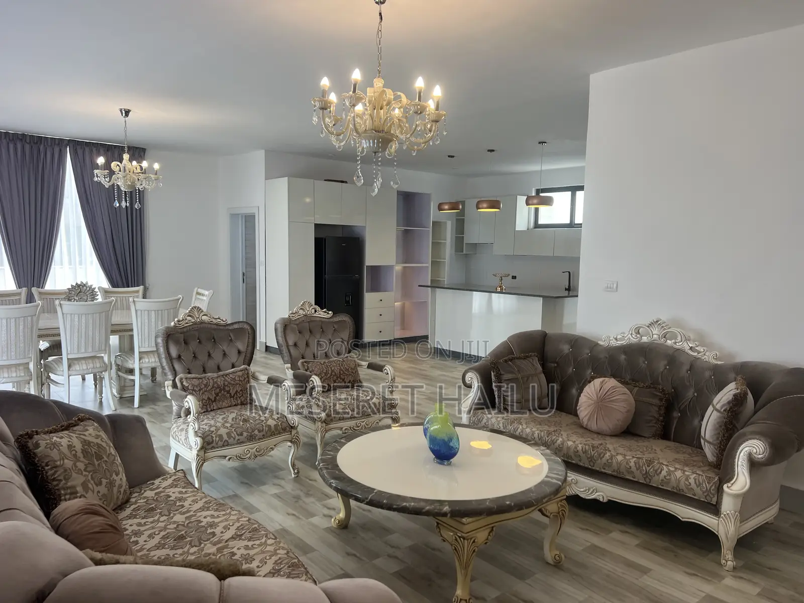 Furnished 4bdrm Penthouse in Bolbula, Bole for rent