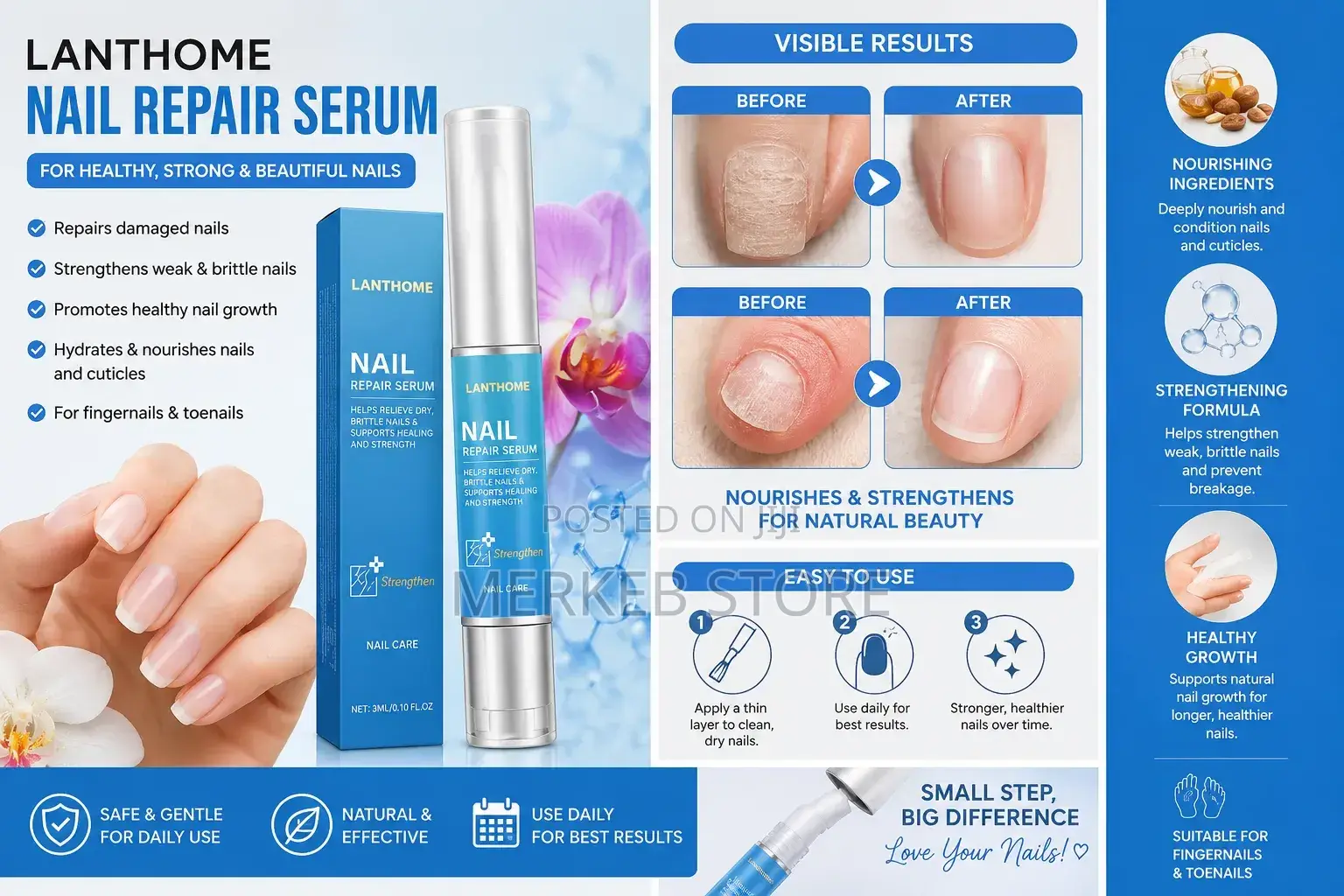 Lanthome Nail Repair Serum