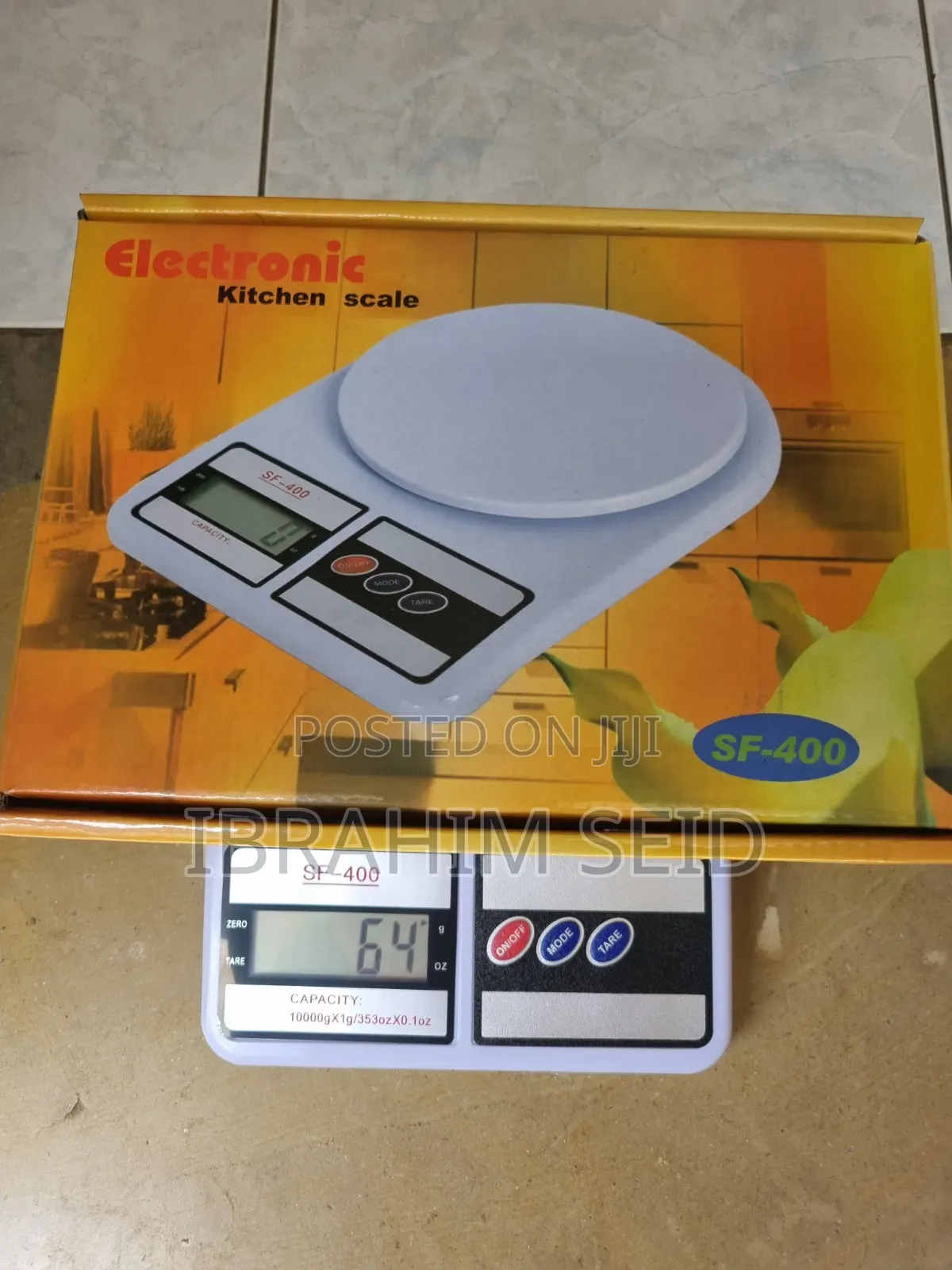 ዲጂታል የወጥ ቤት ሚዛን (Electronic Kitchen Scale)