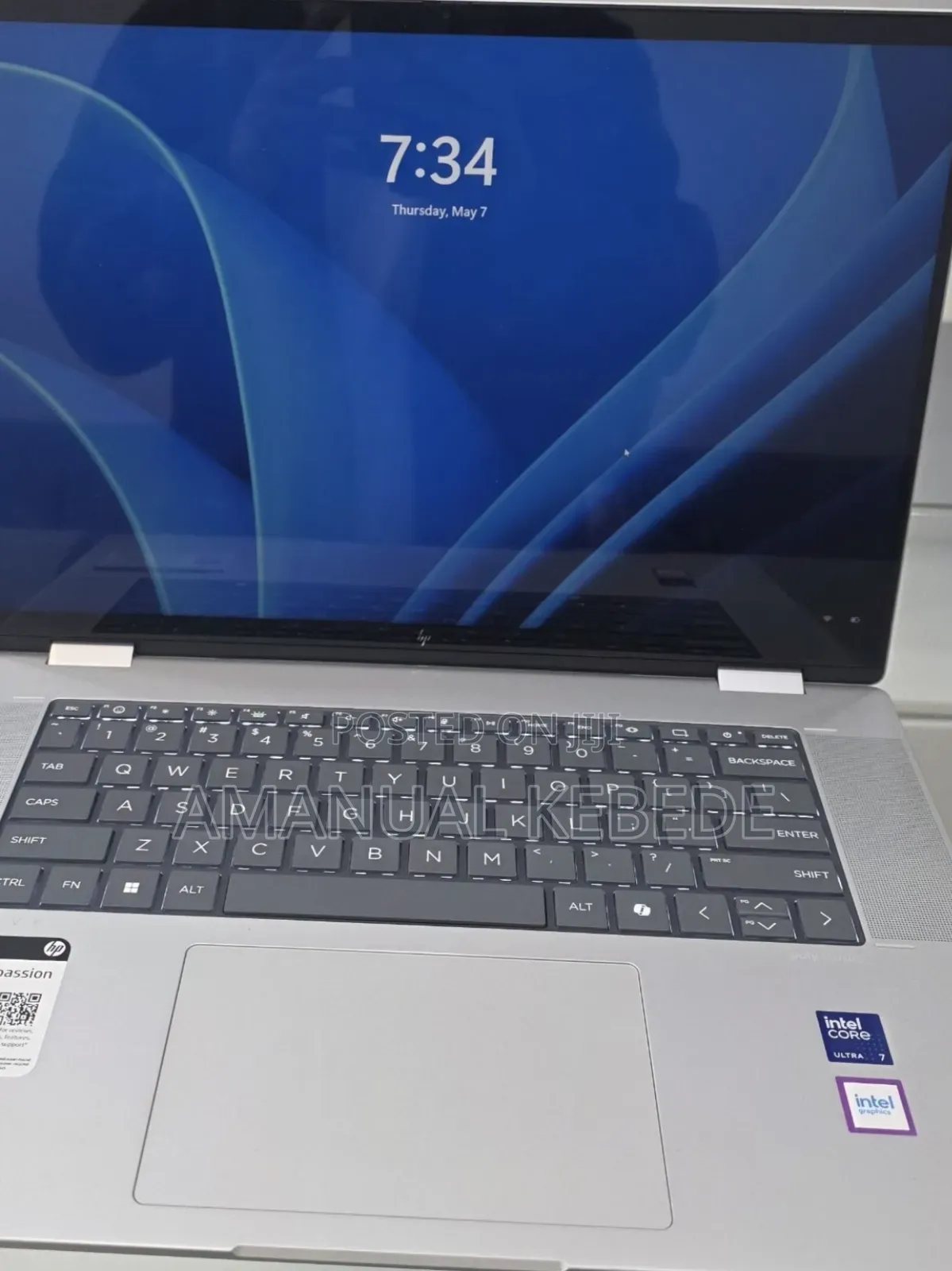 New Laptop HP Envy x360 16GB Intel Core Ultra 7 SSD 1T