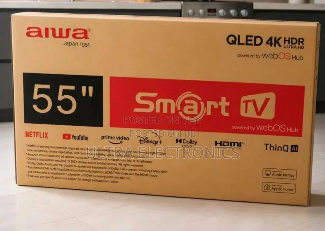 Aiwa 55" Qled Ultra Hd Smart Tv (Webos Hub) If You Want, I
