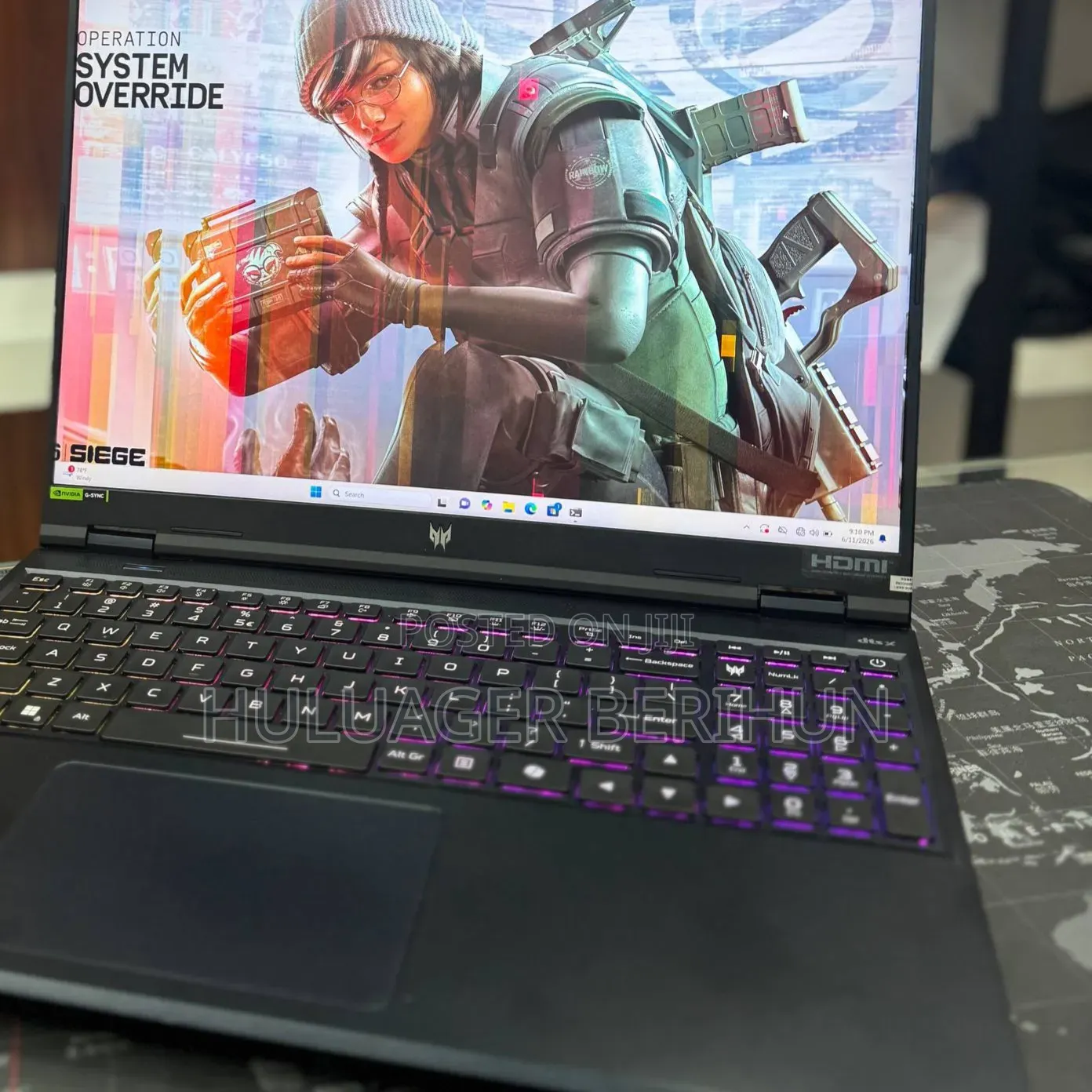 New Laptop Acer Predator Helios Neo 16 16GB Intel Core i9 SSD 1T