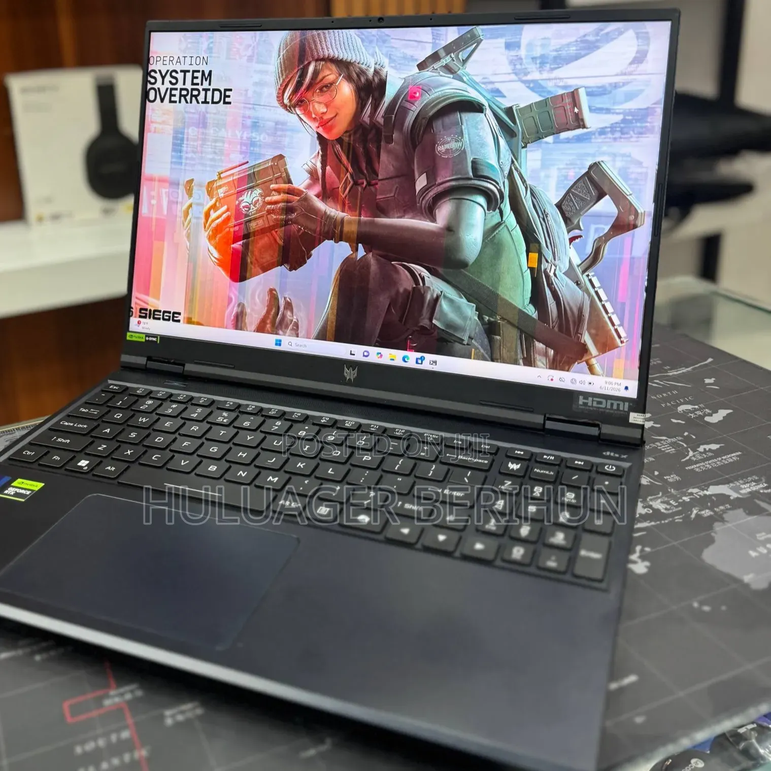 New Laptop Acer Predator Helios Neo 16 16GB Intel Core i9 SSD 1T
