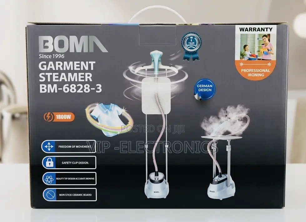 Boma Garment Steamer 1.6l(Engineering Reliability Since 1996)