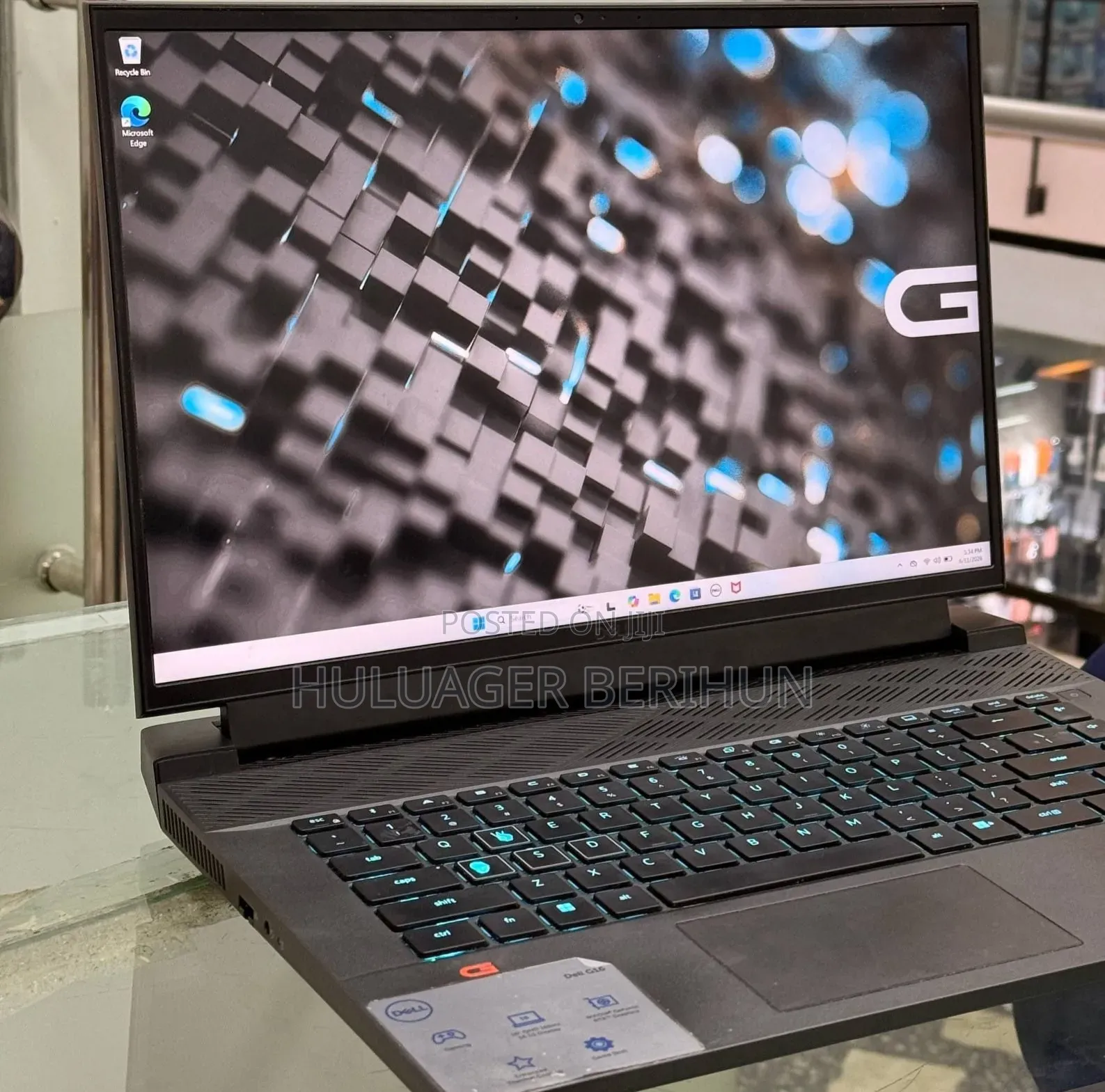 New Laptop Dell G16 7620 16GB Intel Core i7 SSD 512GB