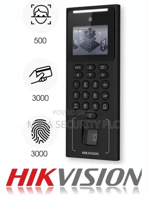 Hikvision Access Control - Face + Finger Print + Pin + Card Support