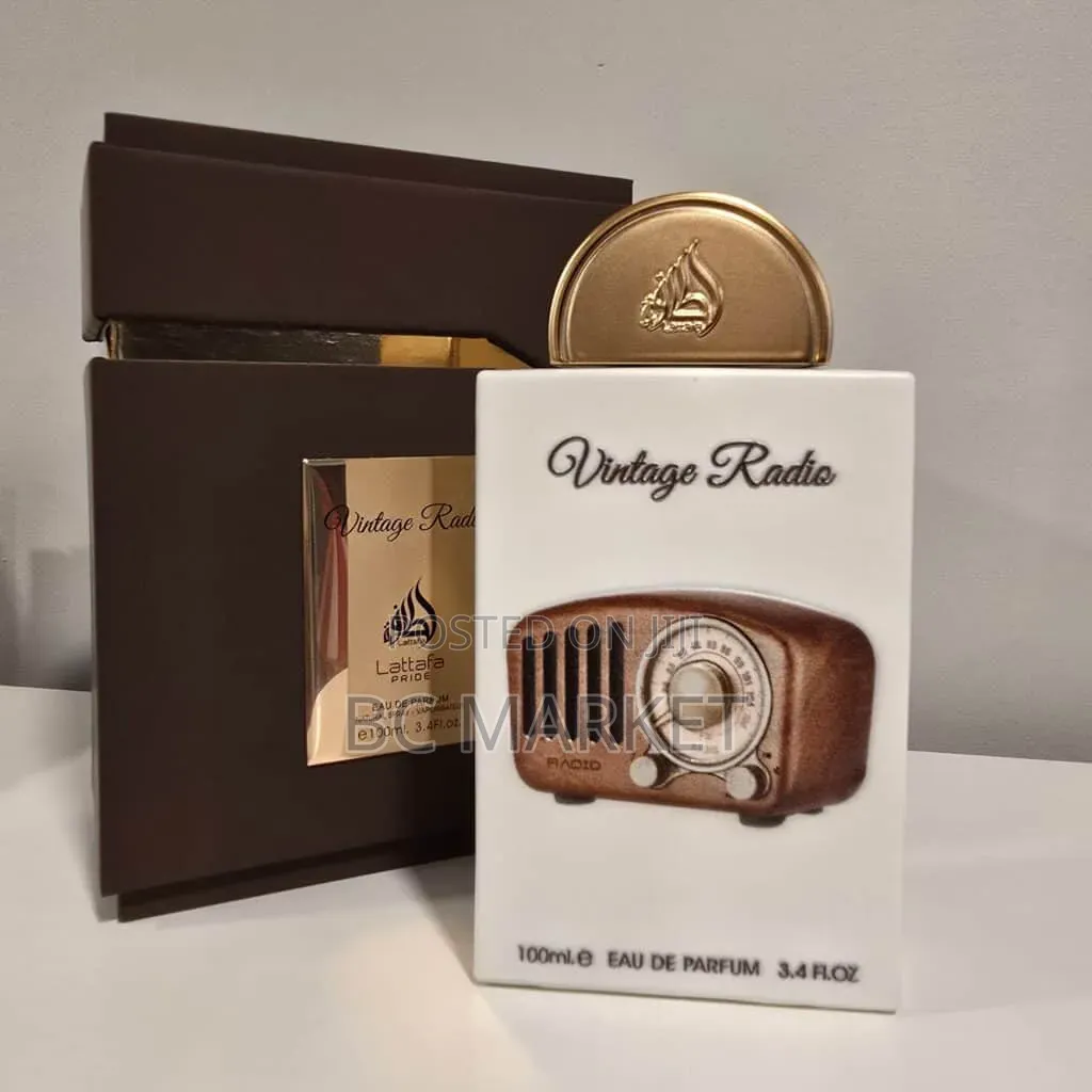 Vintage Radio Lattafa Perfume 100ml