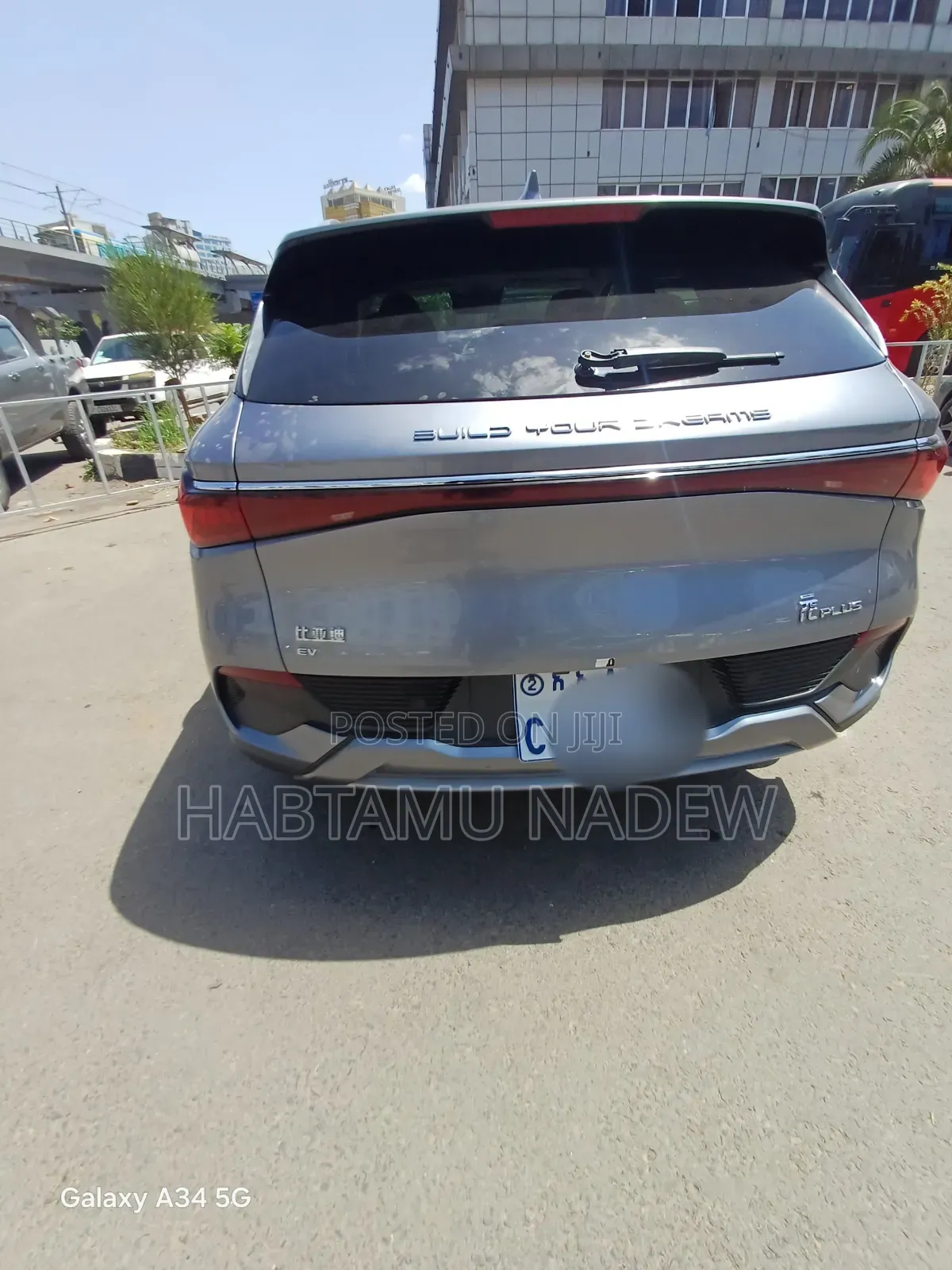 New BYD Yuan Plus 2024 Gray