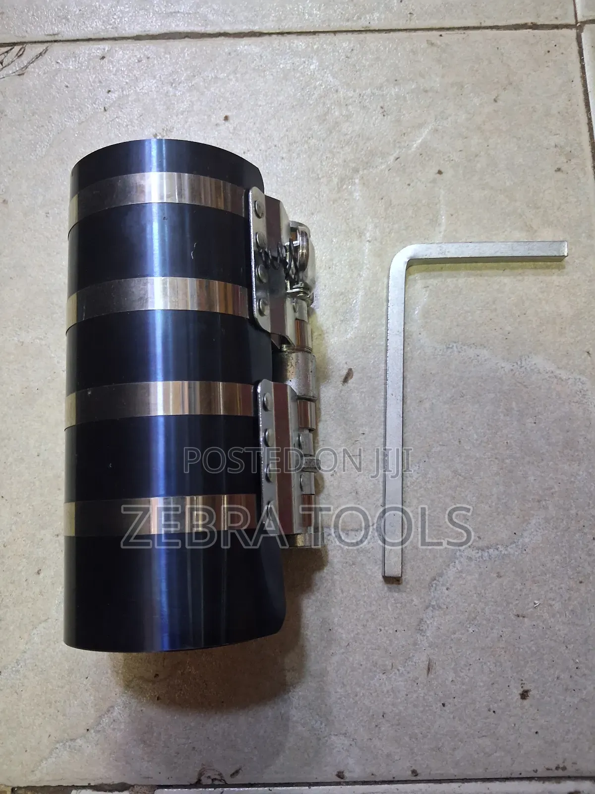Piston Ring Compressor 6" With Hex Spanner