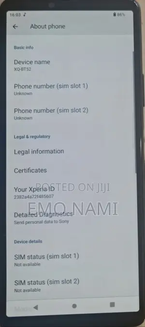 Sony Xperia 10 III 128 GB Black
