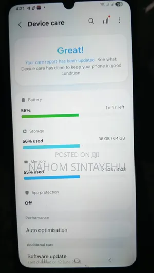 Samsung Galaxy A06 64 GB Blue