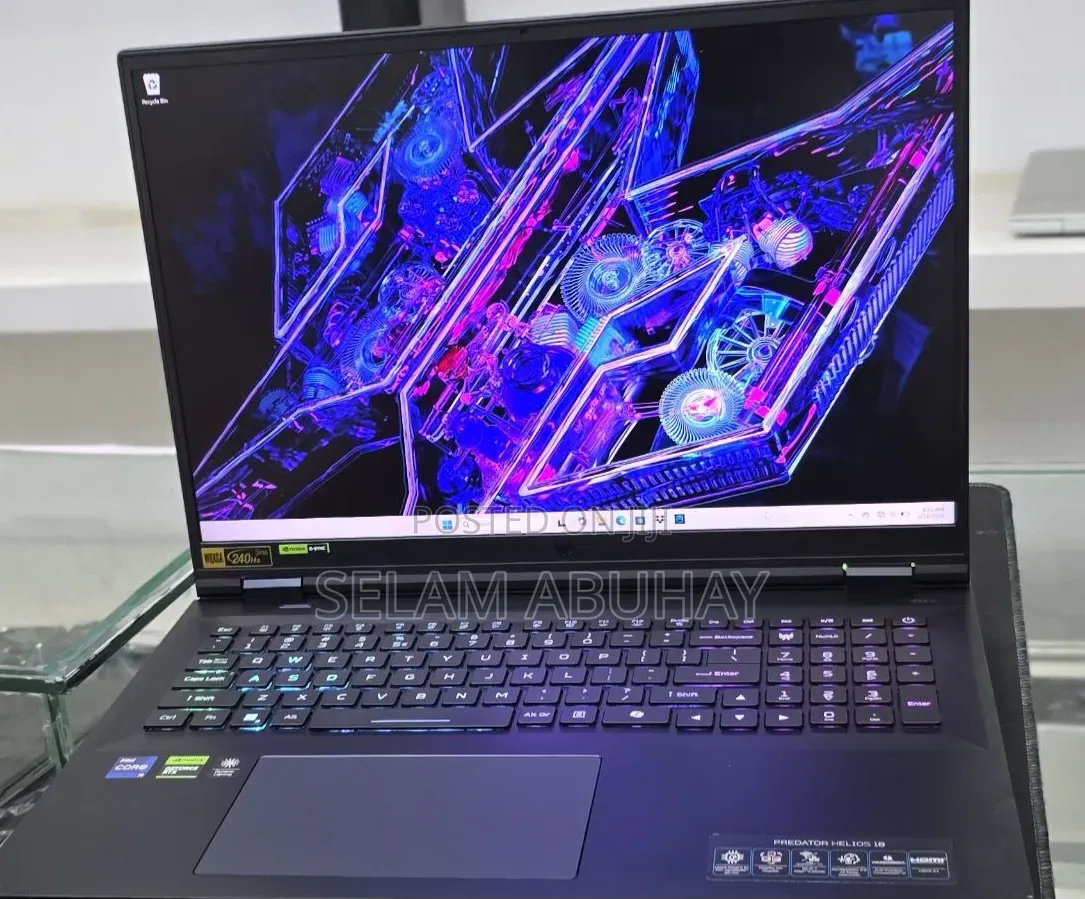 New Laptop Acer Predator Helios Neo 16 32GB Intel Core i9 SSD 1T