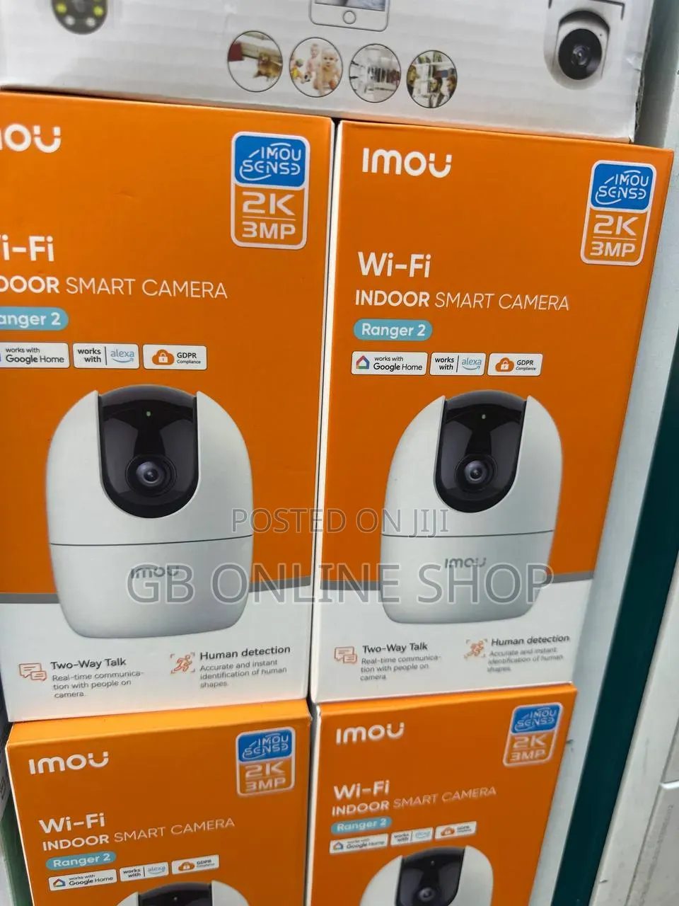 Imou Ranger 2 3mp Ip 360° Camera Human Detection Two-w