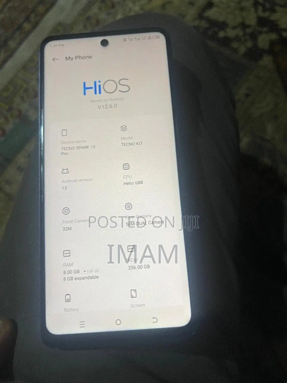 Tecno Spark 10 Pro 256 GB Silver