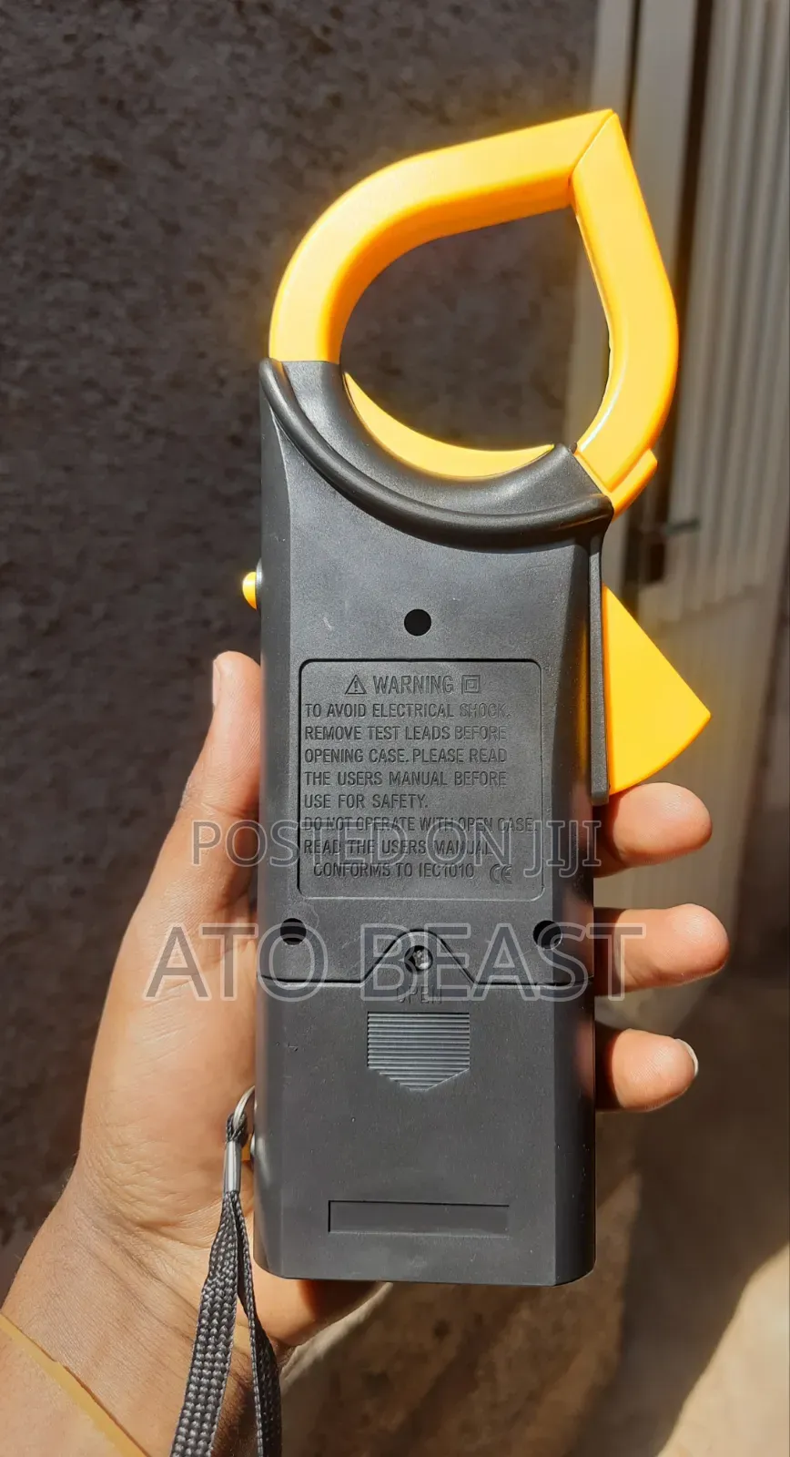 Dt266 Digital Clamp Meter Designed For Measuring Electrical