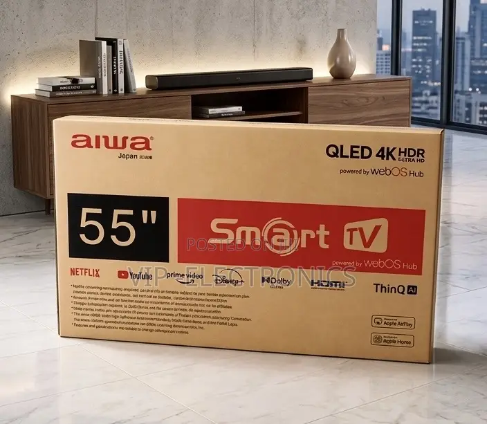 Aiwa 55 Inch Tv Smart Tv – Qled HDR Webos Smart Television