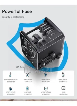 Multifunctional Universal Adapter Plug