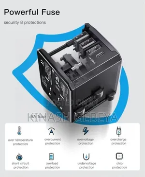 Universal Portable Travel Adapter(Multiple Ports)
