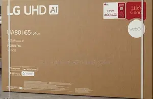 Lg 65 Inch Tv Uhd Ai Smart (Model Ua80) – Ultra Hd Smart Television
